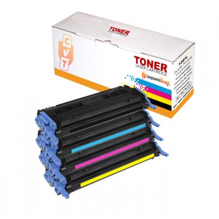 Compatible Pack 4 Canon 707 Cartuchos de Toner