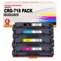 Compatible Pack 4 Canon 718 Toner Para Canon i-SENSYS LBP7200, LBP7210, LBP7660, MF8330, MF8340, MF8350, MF8380, MF8580
