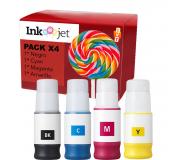 Compatible Pack 4 Canon PFI050 Botellas de Tinta PFI-050