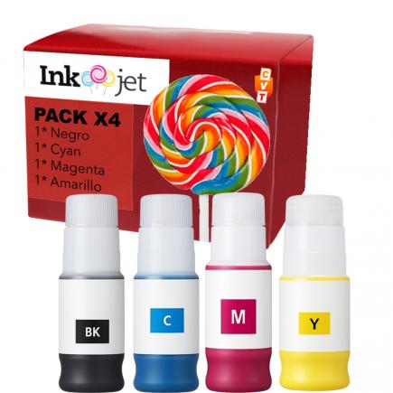 Compatible Pack 4 Canon PFI050 Botellas de Tinta PFI-050