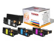 Compatible Pack 4 Dell C1660W Cartuchos de Toner