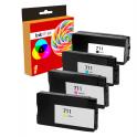 Compatible Pack 4 HP 711XL / HP 711 Cartuchos de Tinta