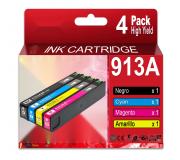 Compatible Pack 4 HP 913A VB Cartuchos de Tinta