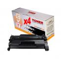 Compatible Pack 4 HP CF226A / 26A Negro Toner para HP LaserJet Pro M402, MFP M426