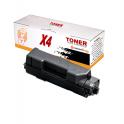 Compatible Pack 4 Kyocera TK1160 / TK-1160 1T02RY0NL0 Cartuchos de Toner