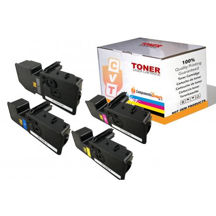 Compatible Pack 4 Kyocera TK5220 / TK5230 / TK-5230 para Ecosys P5021, M5521