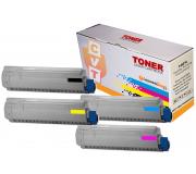 Compatible Pack 4 OKI C831 / C841 Cartuchos de Toner