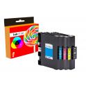 Compatible Pack 4 Ricoh GC41 / GC-41 Cartuchos de Tinta Pigmentada