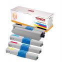 Compatible Pack 4 Toner Oki C301 / C321 / MC342DN - 44973533 / 44973534 / 44973535 / 44973536