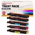 Compatible Pack 5 Brother TN247 / TN243 Toner para MFC-L3750CDW L3770CDW L3710CW DCP-L3550CDW L3510CDW L3210CW HL-L3230CDW
