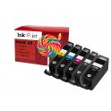 Compatible Pack 5 Canon PGI570 XL / CLI571 XL Cartuchos de Tinta