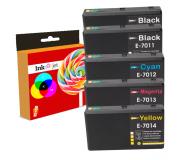 Compatible Pack 5 Epson T7011 / T7012 / T7013 / T7014 Cartuchos de Tinta