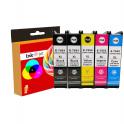 Compatible Pack 5 Epson T7551 / T7552 / T7553 / T7554 Cartuchos de Tinta Pigmentada