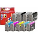 Compatible Pack 9 Epson T7601 /2/3/4/5/6/7/8/9 Cartuchos de Tinta Pigmentada SureColor SC-P600