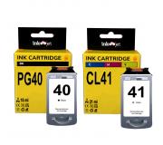 Compatible Pack Canon PG40 / PG50 Negro + CL41 / CL51 Tricolor Cartuchos de Tinta