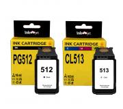 Compatible Pack Canon PG512 Negro + CL513 Tricolor Cartuchos de Tinta