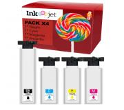 Compatible Pack Epson T05A1 / T05A2 / T05A3 / T05A4 Cartuchos de Tinta para Epson WorkForce Pro WF-C878, WF-C879