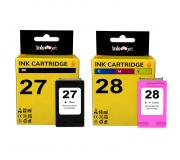 Compatible Pack HP 27 Negro + HP 28 Tricolor Cartuchos de Tinta