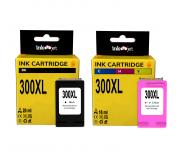Compatible Pack HP 300XL Negro + HP 300XL Tricolor Cartuchos de Tinta