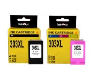 Compatible Pack HP 303XL Negro + HP 303XL Tricolor Cartuchos de Tinta
