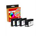 Compatible Pack HP 950XL Negro + HP 951XL C-M-Y Cartuchos de Tinta