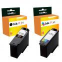 Compatible Pack PG585XL Negro + CL586XL Tricolor Cartuchos de Tinta para Pixma TS 7650i TS 7750i