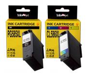 Compatible Pack PG585XL Negro + CL586XL Tricolor Cartuchos de Tinta para Pixma TS 7650i TS 7750i