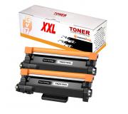Compatible Pack x2 Brother TN2510XXL (5K) Negro Cartucho de Toner para HL-L2865DW / MFC-L2960DW / MFC-L2980DW