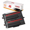 Compatible Pack x2 Brother TN3600XXL Cartucho de Toner Alta Capacidad / Jumbo para Brother DCP-L5510 / HL-L5210 / HL-L6210 / HL-L6410 / MFC-L5710 / MFC-L6710 / MFC-L6910