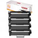 Compatible Pack x4 Brother TN1150 Negro Cartucho de Toner para Brother DCP L1640 / DCP L1642 / DCP L1660 / HL L1240 / HL L1242