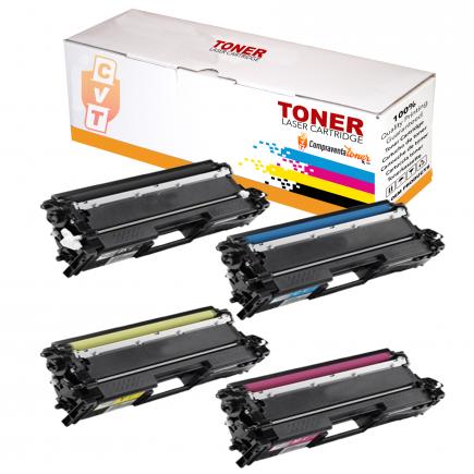 Compatible Pack x4 Brother TN821XXL Cartuchos de Toner para HL-L9430CDN / HL-L9470CDN / MFC-L9630CDN / MFC-L9670CDN