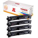 Compatible Pack x4 Canon 069H Cartuchos de Toner para I-Sensys LBP673Cdw / MF752Cdw / MF754Cdw
