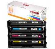 Compatible Pack x4 Canon 075H Cartuchos de Toner para Canon i-SENSYS LBP646Cdw / LBP647Cdw / MF664Cdw / MF667Cdw