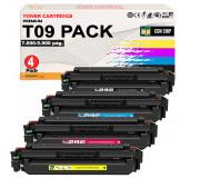 Compatible Pack x4 Canon T09 Cartuchos de Toner para i-SENSYS X C1127i, X C1127iF, X C1127P