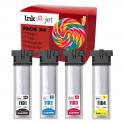 Compatible Pack x4 Epson T11D1 / T11D2 / T11D3 / T11D4 Cartuchos de Tinta para WorkForce Pro WF-C539DW / WF-C5890DWF
