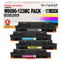 Compatible Pack x4 HP W9090MC W9091MC W9092MC W9093MC Cartuchos de Toner para HP Color LaserJet Managed E45028dn / MFP E47528f