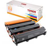 Compatible Pack x4 Lexmark CS331 dw / CS431 dw / CX331 adwe / CX431 adw Cartuchos de Toner