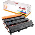 Compatible Pack x4 Lexmark CS331 dw / CX331 adwe Cartuchos de Toner 20N2HK0, 20N2HC0, 20N2HM0, 20N2HY0
