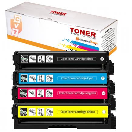 Compatible Pack x4 Xerox C230 / C235 Cartuchos de Toner 006R04391, 006R04392, 006R04393, 006R04394