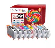 Compatible Pack x8 Canon CLI-65 / CLI65 Cartuchos de Tinta para Canon Pixma Pro 200