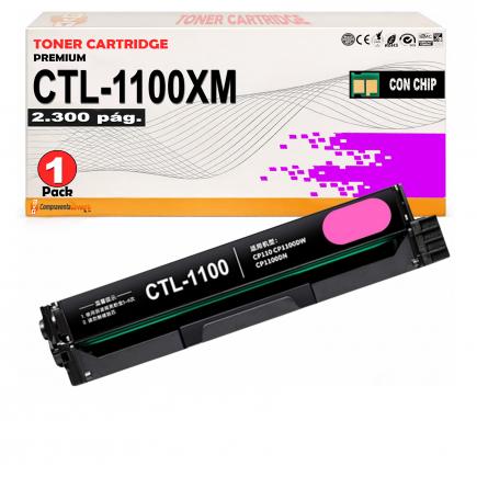 Compatible Pantum CTL1100XM / CTL-1100 Magenta Cartucho de Toner para Pantum CM1100 / CP1100
