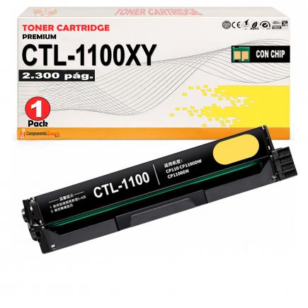Compatible Pantum CTL1100XY / CTL-1100 Amarillo Cartucho de Toner para Pantum CM1100 / CP1100