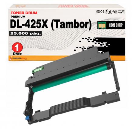 Compatible Pantum DL-425X Negro Tambor de Imagen (Drum) DL425 para Pantum P3305, M7105