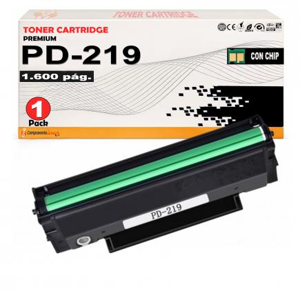 Compatible Pantum PD-219 / PD219 Negro Cartucho de Toner para Pantum P2509, M6509, M6559, M6609