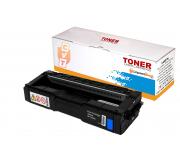 Compatible Ricoh Aficio SP-C220 / SP-C221 / SP-C240 / 406053 Cyan Cartucho de Toner