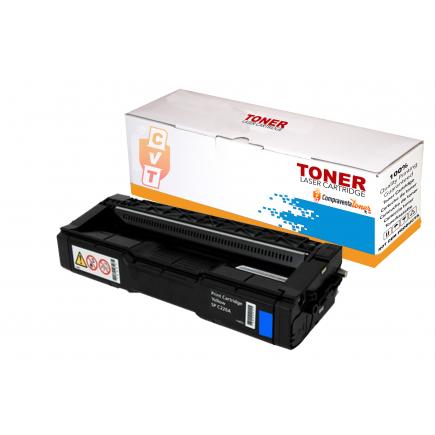 Compatible Ricoh Aficio SP-C252 / SP-C262 / 407532 Toner Cyan