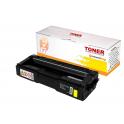 Compatible Ricoh Aficio SP-C340 / SP-C341 Amarillo Toner 407902 SPC340 / SPC341