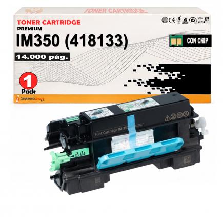 Compatible Ricoh IM 350 Negro Cartucho de Toner 418133 / 418132