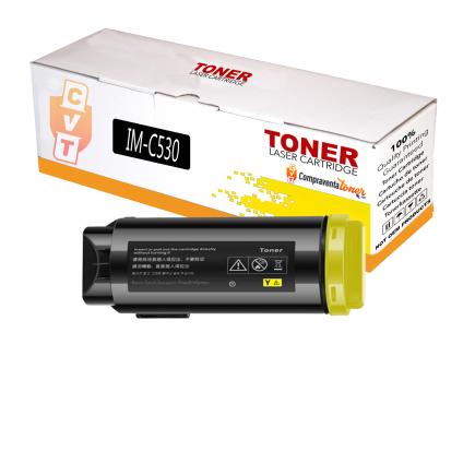 Compatible Ricoh IM C530 / IMC530F / IMC530FB Amarillo Cartucho de Toner 418243