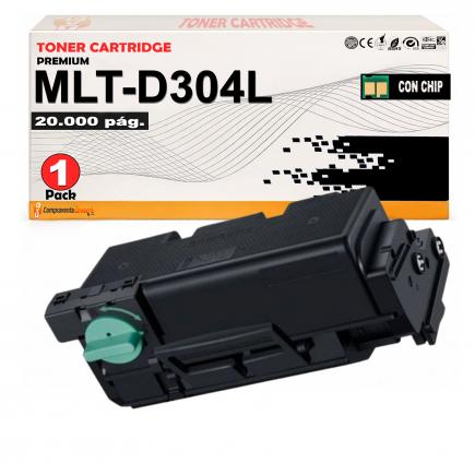 Compatible Samsung 304L / MLT-D304L Negro Cartucho de Toner para Samsung ProXpress M4530, M4583